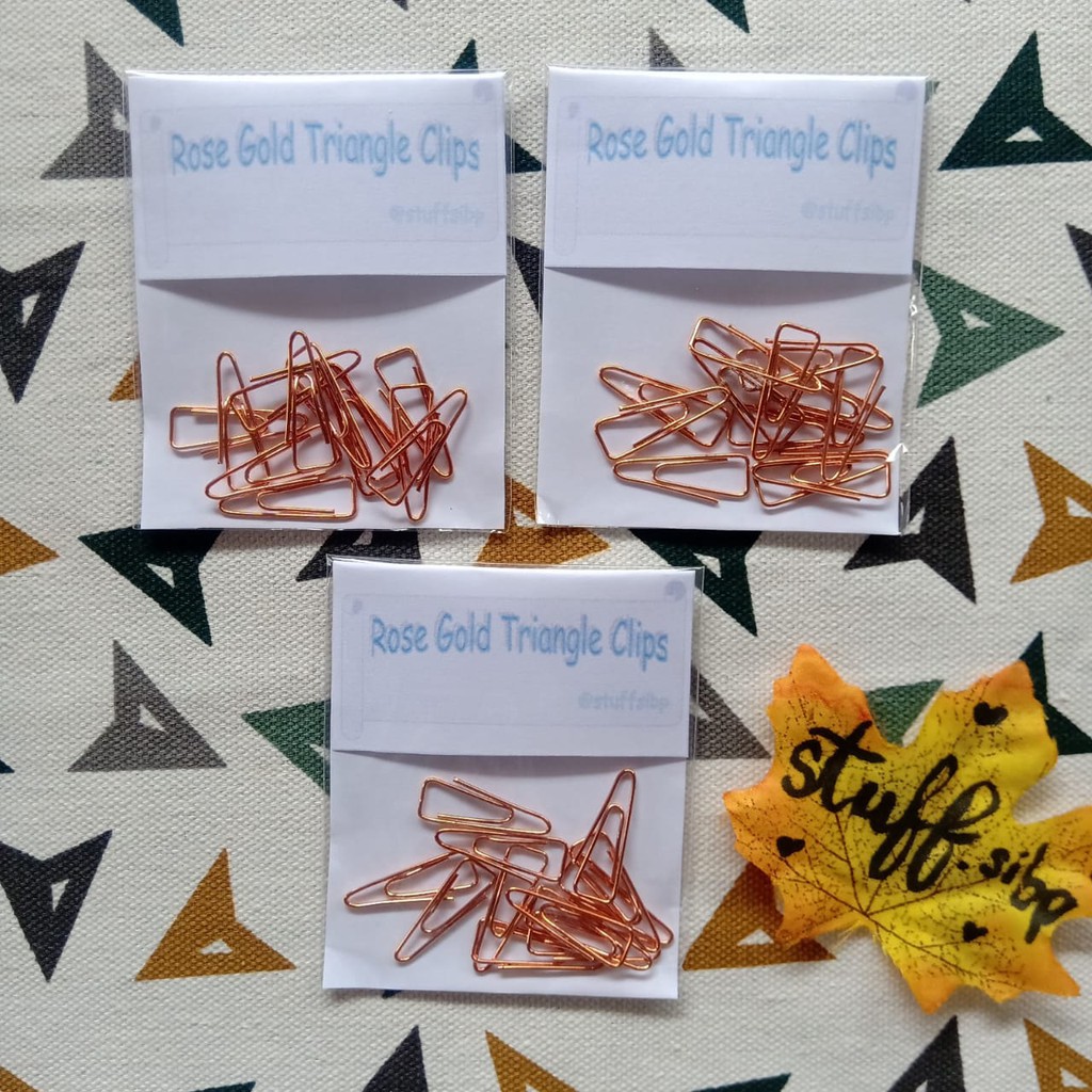 

12pcs Rose Gold Paper Clip