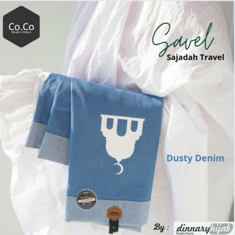 SAJADAH TRAVEL DENIM DRILL II  DINNARY HIJAB
