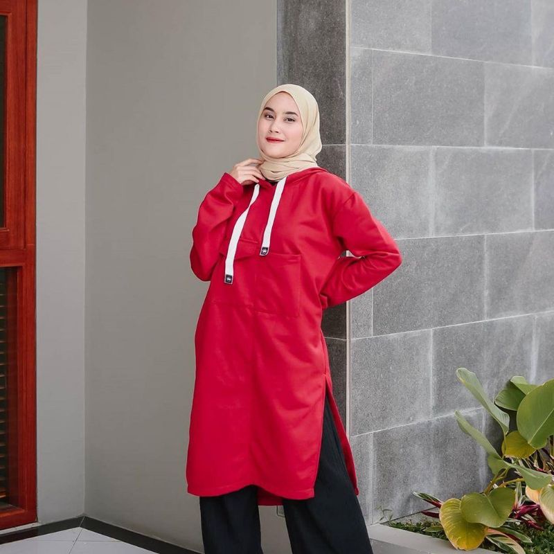 Hawa long sweater fashion wanita