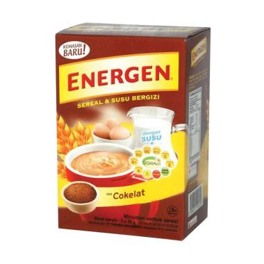 

ENERGEN SEREAL RASA COKLAT BOX ISI 5 SACHET