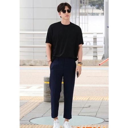 Kaos Polos Cotton Combed 30s Pria Wanita Round Neck Katun Premium Adem Baju Oblong Murah