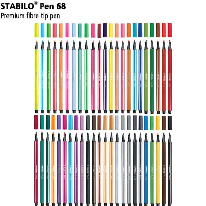 

Office & Stationery | Alat Tulis | Stabilo Set 47 Pcs - Pen 68 All Color | Best Seller