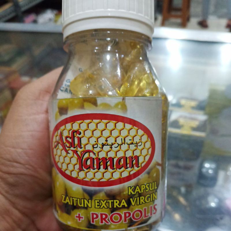 zaitun +propolis Asli yaman 200kapsul
