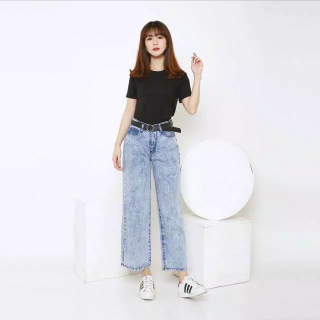KBR STORE - KULOT JEANS SNOW SYAKIRA
