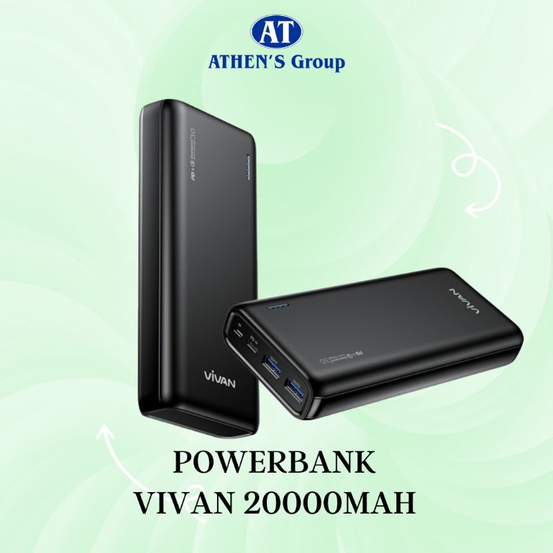 NEW POWERBANK VIVAN 20000MAH