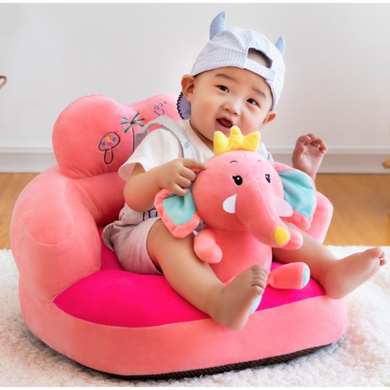 SA | Sofa Anak Jumbo Lucu | Sofa Anak Motif Hewan | Sofa untuk Belajar Duduk Anak Import RUZAIN MALL