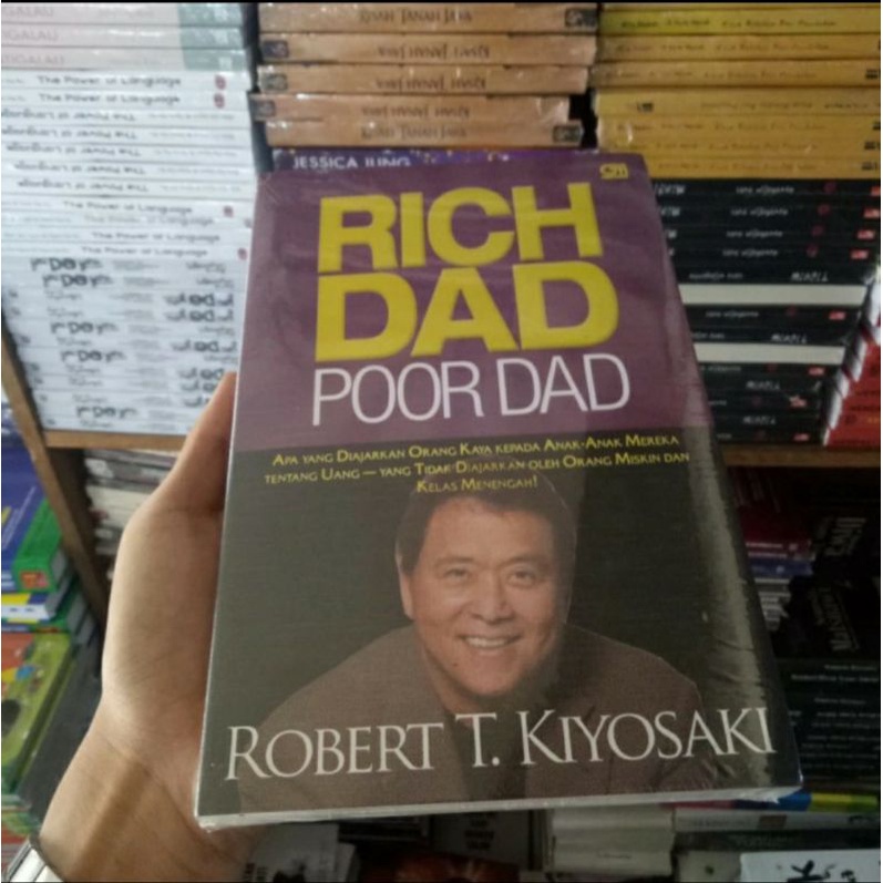 Jual Buku Rich Dad Poor Dad Robert T Kiyosaki Shopee Indonesia