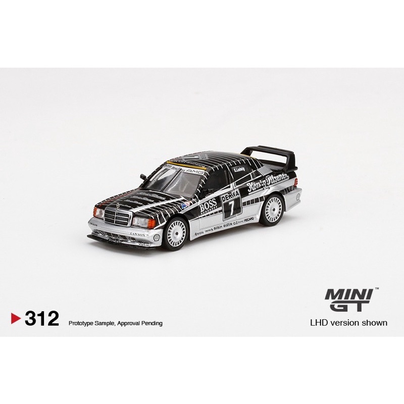 MiniGT Mercedes-Benz 190E 2.5-16 Evolution II #7 AMG-Mercedes 1990 DTM