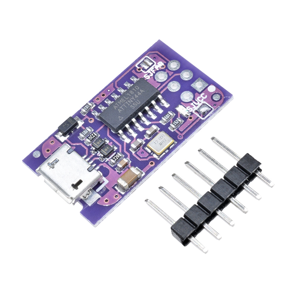 ✫〖ready to ship/COD〗✫ Board Programmer 5V Micro USB Tiny AVR ISP attiny44 untuk Arduino