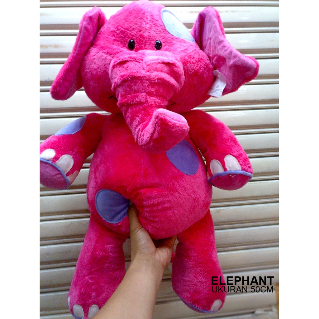 Boneka Gajah elephant animal import guliver uk.50cm