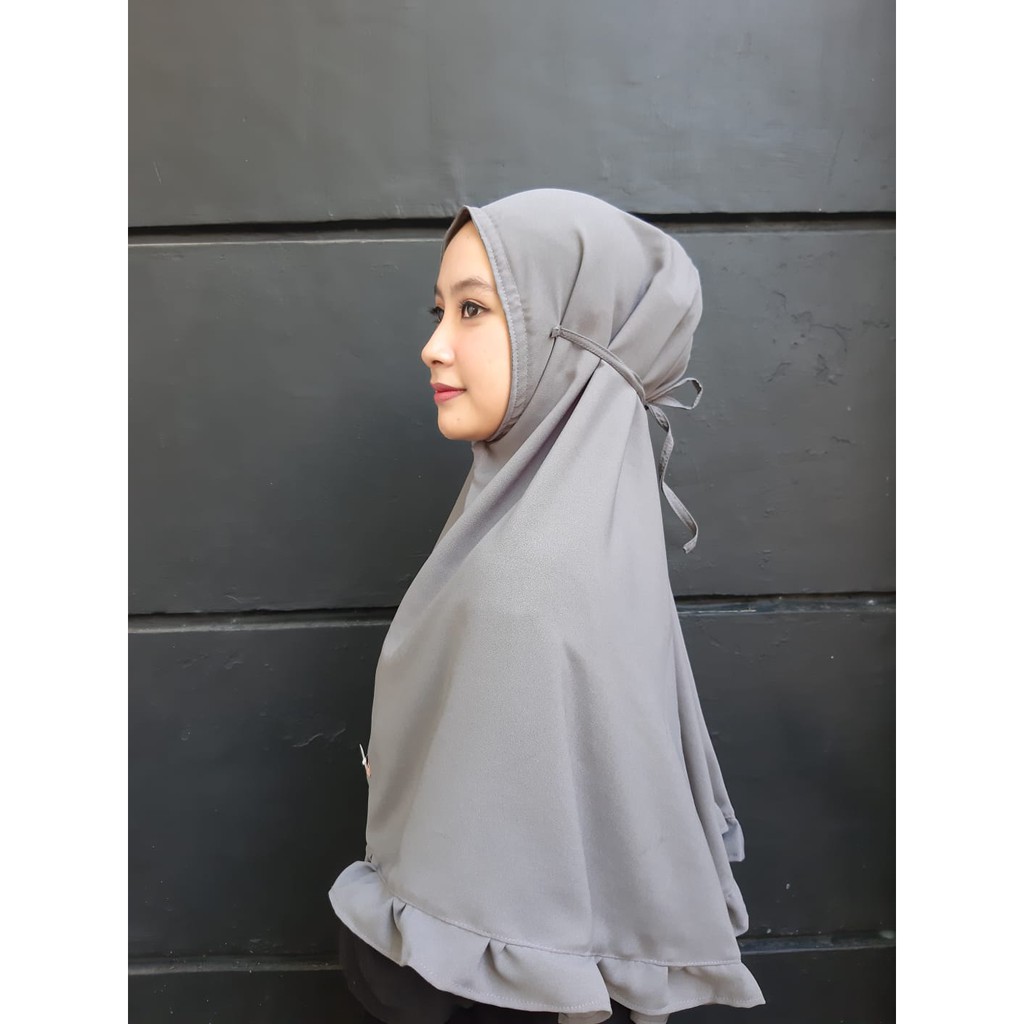 Hijab Bergo Rempel by Qiqo Id