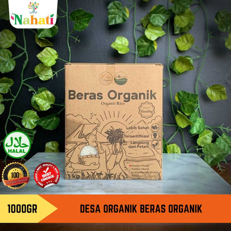 

Beras Organik Pandan Wangi Desa Organik 1kg