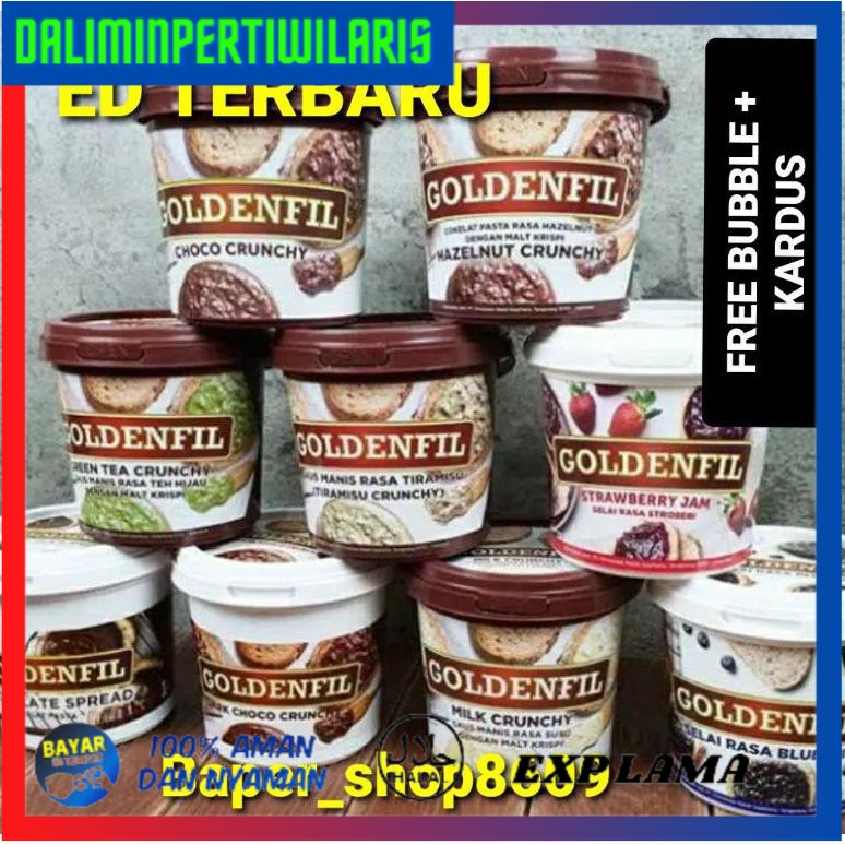 

BISA COD GOLDENFIL ALL VARIAN 1 KG ED NOV - JAN 2022 KHUSUS EXPEDISI FREE BUBBLE & KARDUS / SELAI