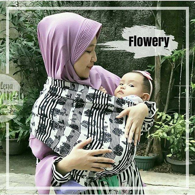 GEOS HELENA/BABY SLING/GENDONGAN BAYI KAOS PREMIUM By HELENA SIZE L