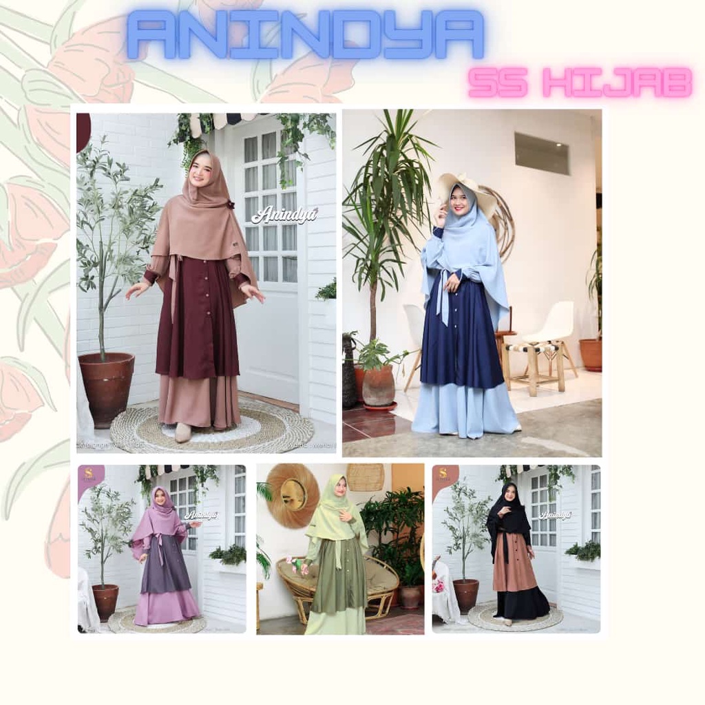 SS Hijab Gamis Dewasa Anindya