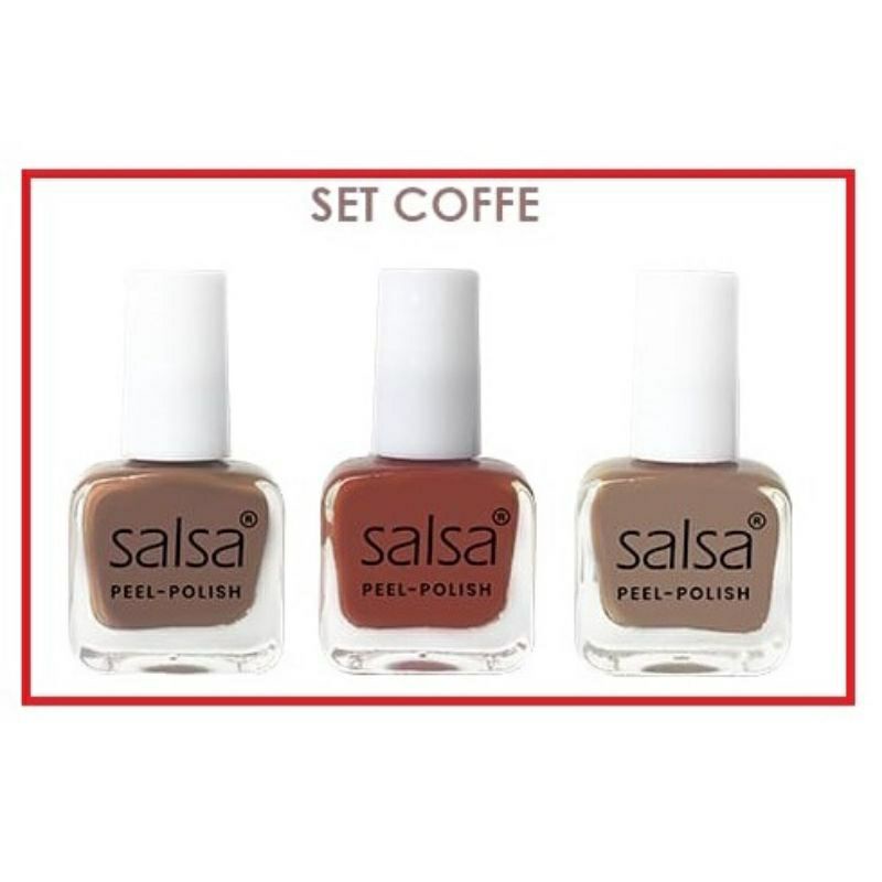 SALSA Nail Polish Peel Off | Kutek 1 Set