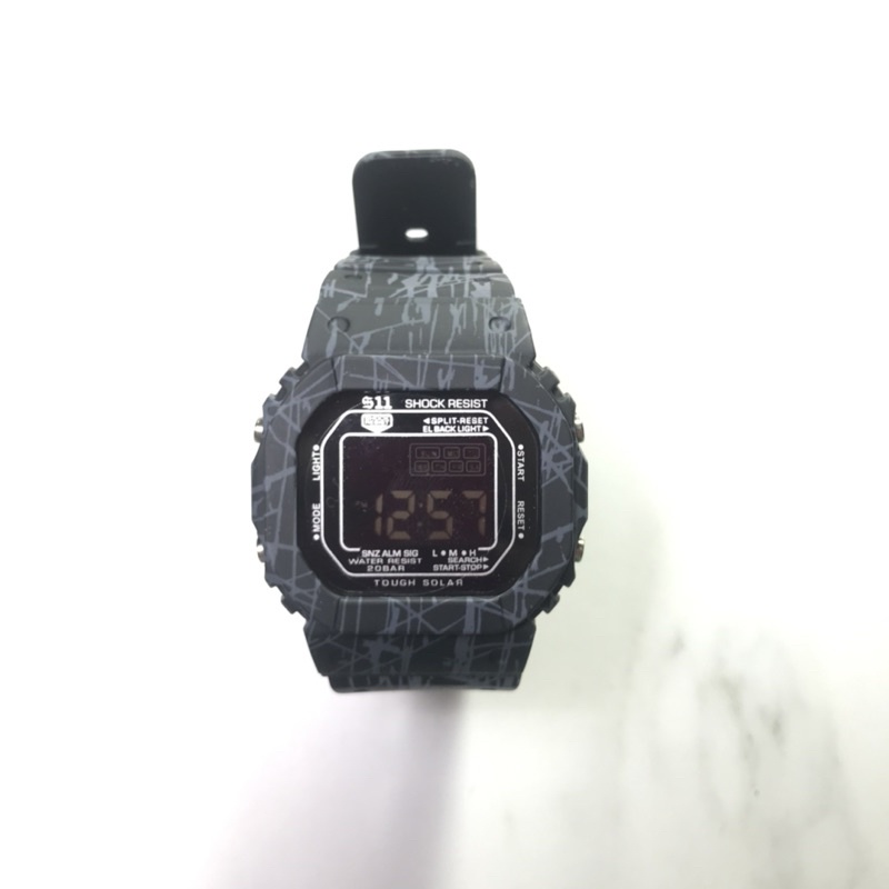 Jam Tangan Sport Pria Equator Hitam Water resistant Unisex