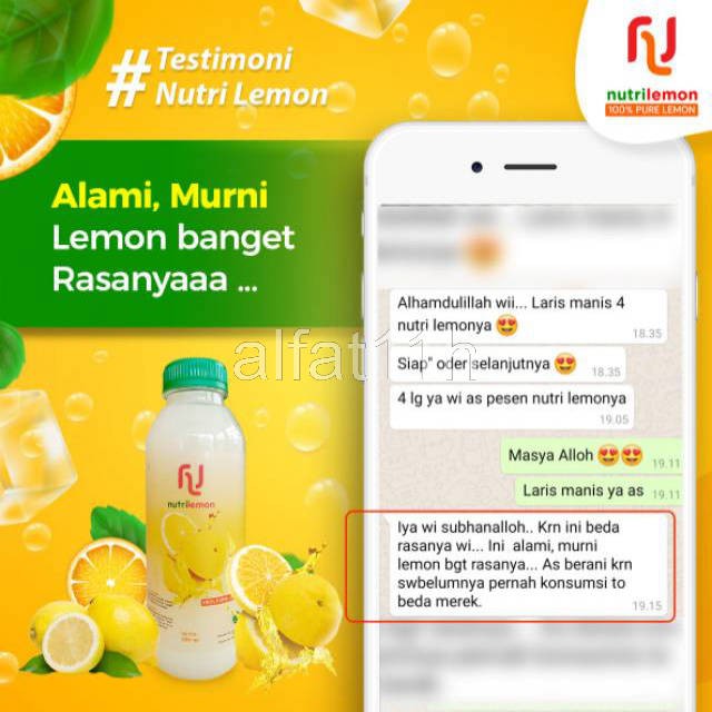 

Sari Lemon Nutri Lemon Jus Diet Nutrilemon by OSB 500ml