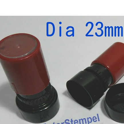 

Gagang Stempel Warna Bulat Dia 23mm