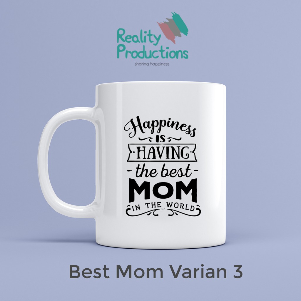 Mug Best Mom Untuk Kado atau Hadiah Ibu Bunda Mama