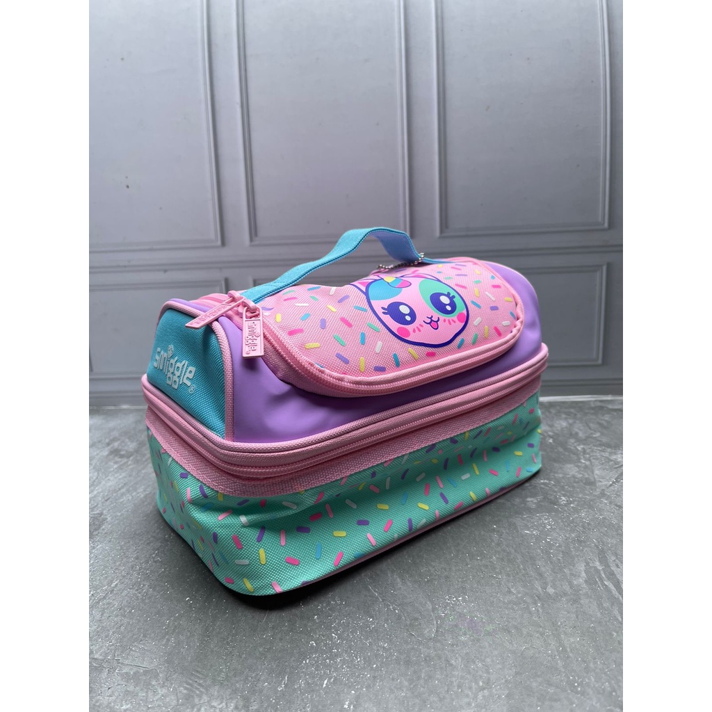 Jual SMIGGLE LUNCHBAG DOUBLE DECK BEST BUDZ UNICORN X PASTEL - TAS ...