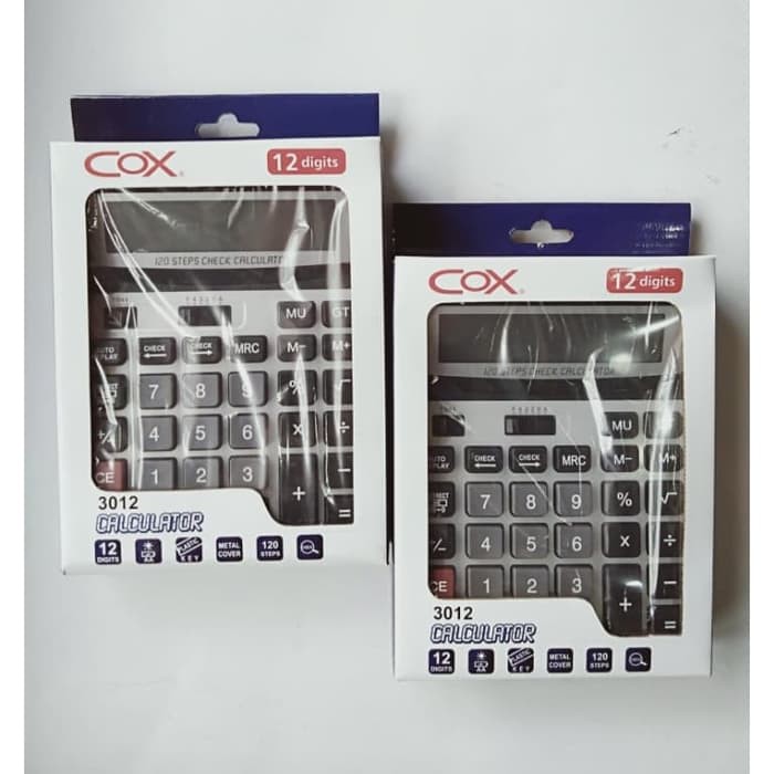 

CALCULATOR COX 12 DIGIT