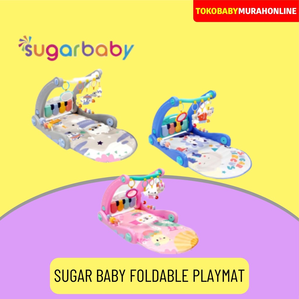 SUGAR BABY 2IN1 BABY WALKER &amp; PLAYMAT