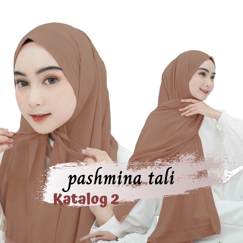 Jilbab pashmina sabyan tali 175x75 warna ke - II