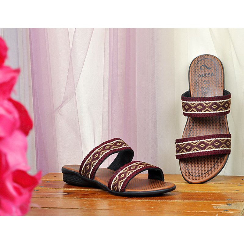 3.3 BIG  SALE !! Sandal turki/sandal etnik wanita terbaru/sandal ban 2