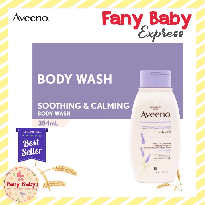 AVEENO SOOTHING &amp; CALMING BODY WASH 12OZ / 354ML