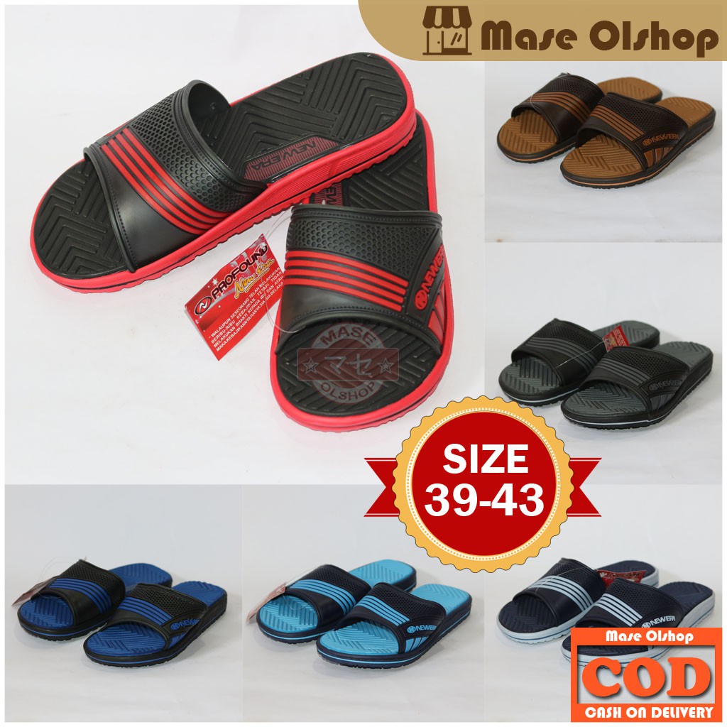 Sandal Slide Pria Sandal Slop New Era MB1239