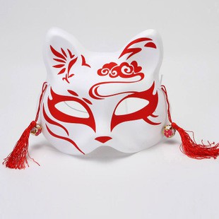 TOHK topeng kitsune fox bunkasai japanese festival mask rubah halloween