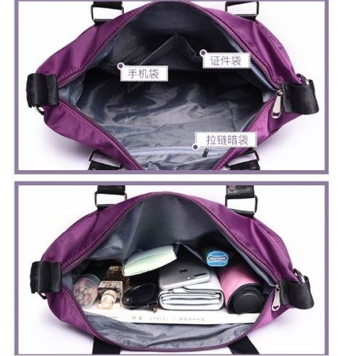 ZC 3326 BQ 2854 RISCE TAS SELEMPANG OXFORD IMPORT WANITA CEWEK PEREMPUAN JAKARTA GI 0089