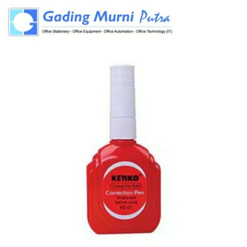 

Tip Ex Cair / Correction Fluid Pen KENKO KE-01 Stipo