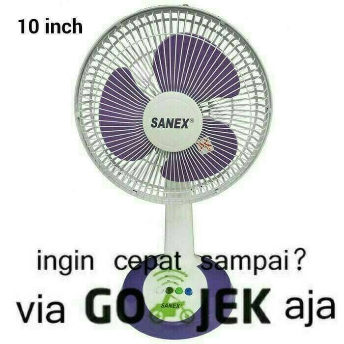 Kipas Sanex 10in 10inch/Deskfan Sanex 10 inch FD1088 FD 1088 MURAH