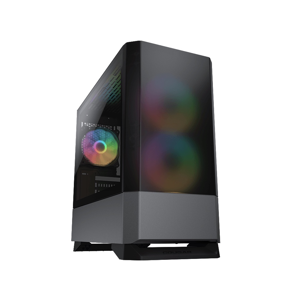 COUGAR GAMING CASE MG140 RGB ARGB Mini Tower Case (Iron Gray)