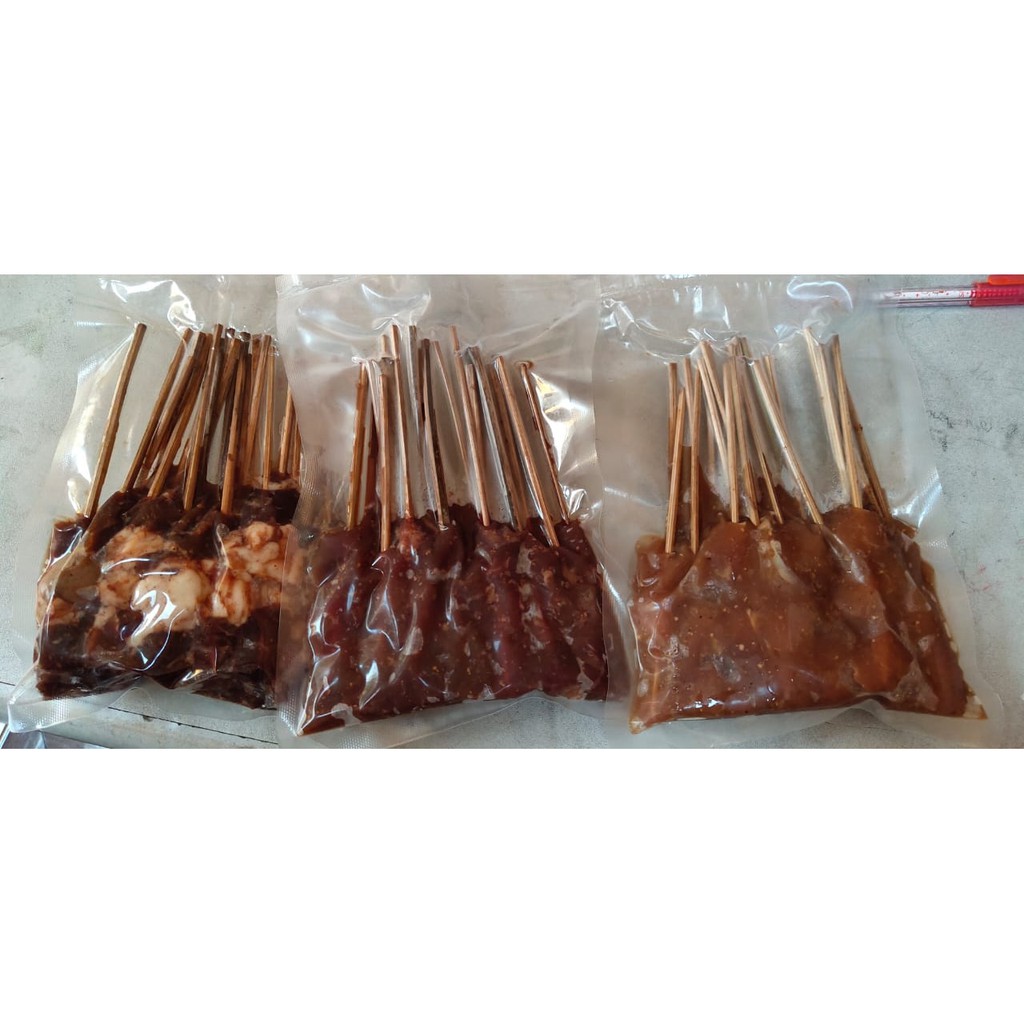 

Sate Maranggi Kambing Lemak Frozen Marinasi