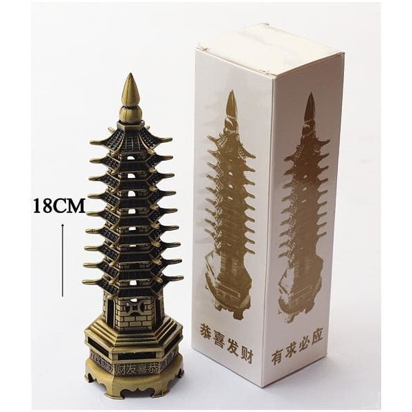 New Arrival PAJANGAN MINIATUR PAGODA CHINA SOUVENIR DEKORASI HIASAN MINIATURE Low Price!