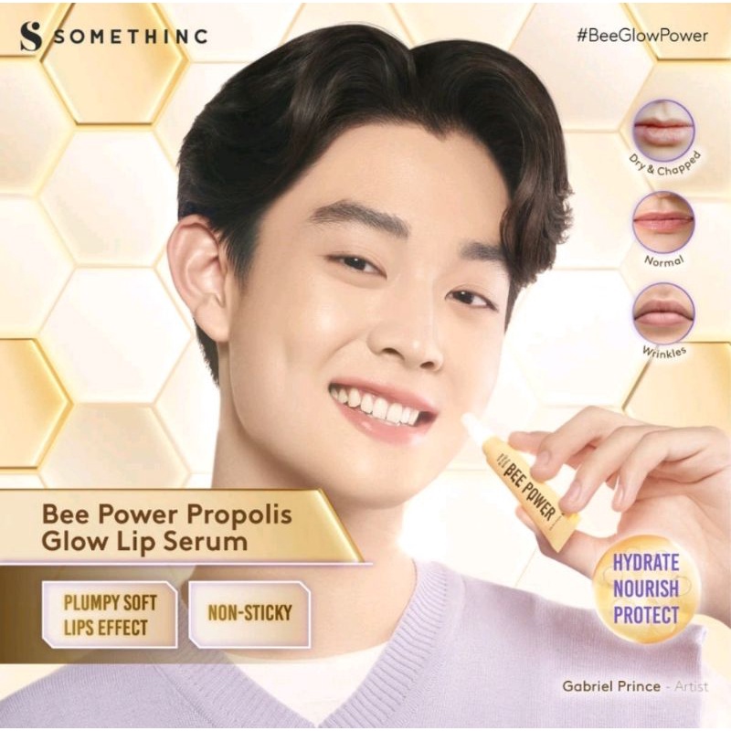 Somethinc Bee Power Propolis Glow Lip Serum 5gr