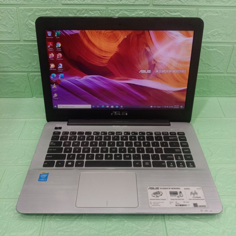 Laptop Asus Vivobook A455L Intel Core i3-5005U RAM 4/500GB MULUS