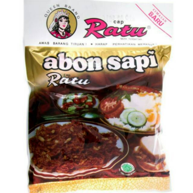 

Abon sapi cap ratu 100 gram