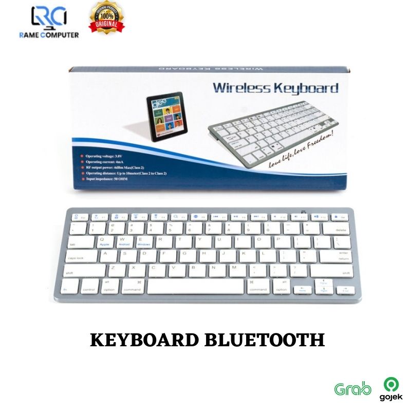 KEYBOARD MINI BLUETOOTH SUPPORT IPAD / ANDROID TAB