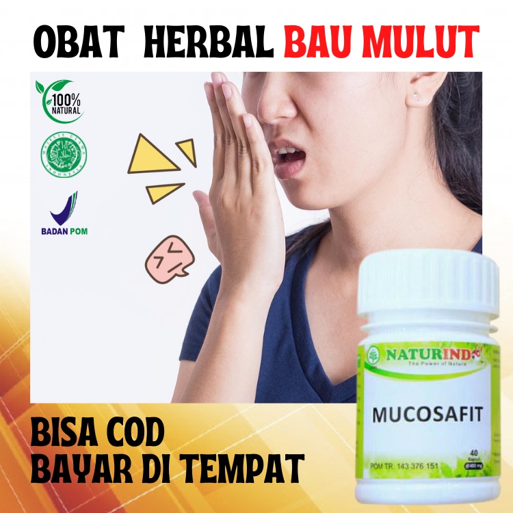 Penghilang Bau Mulut Obat Bau Mulut Obat Bau Mulut Permanen Herbal Bau Mulut Mucosafit Naturindo
