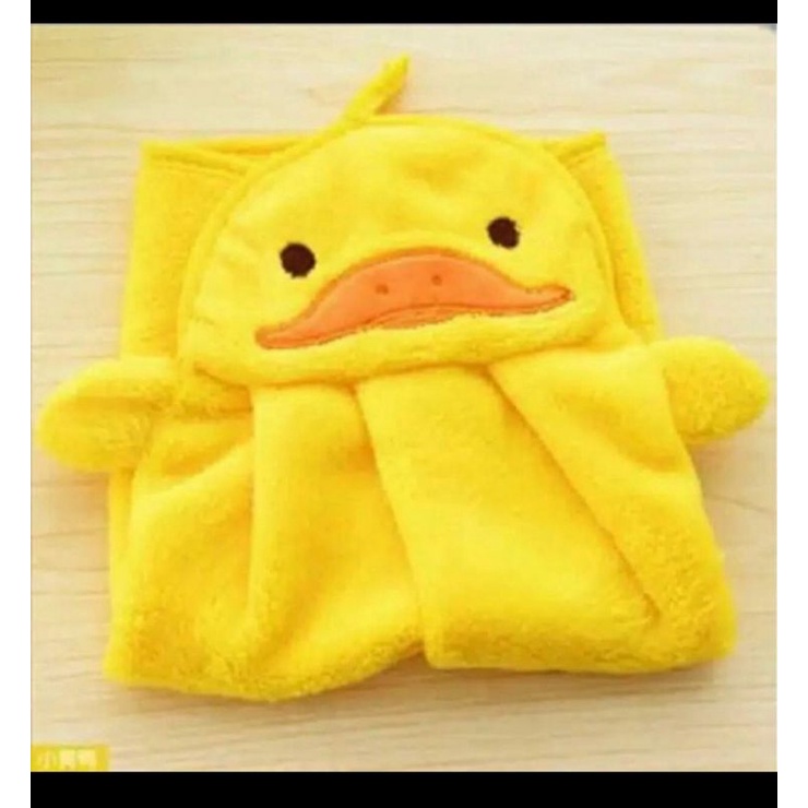 HAND TOWEL LAP TANGAN KARTUN LUCU -BEBEK KUNING