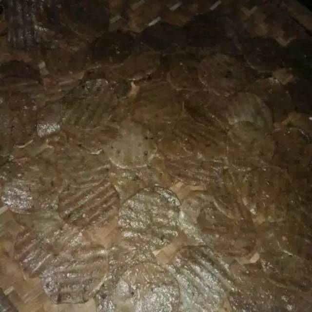 

Kelempang tunu/panggang mentah