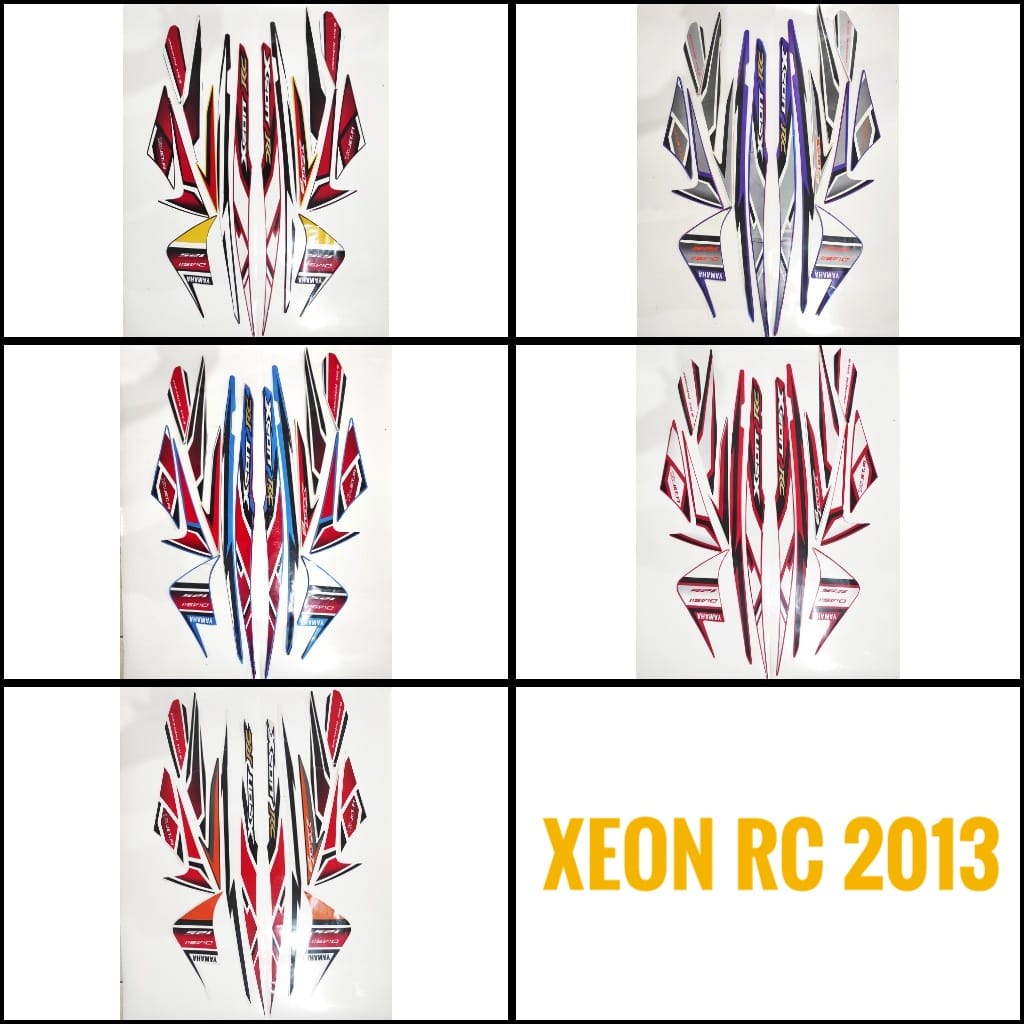 STRIPING STIKER MOTOR XEON RC 2013 || BTK STRIPING MOTOR