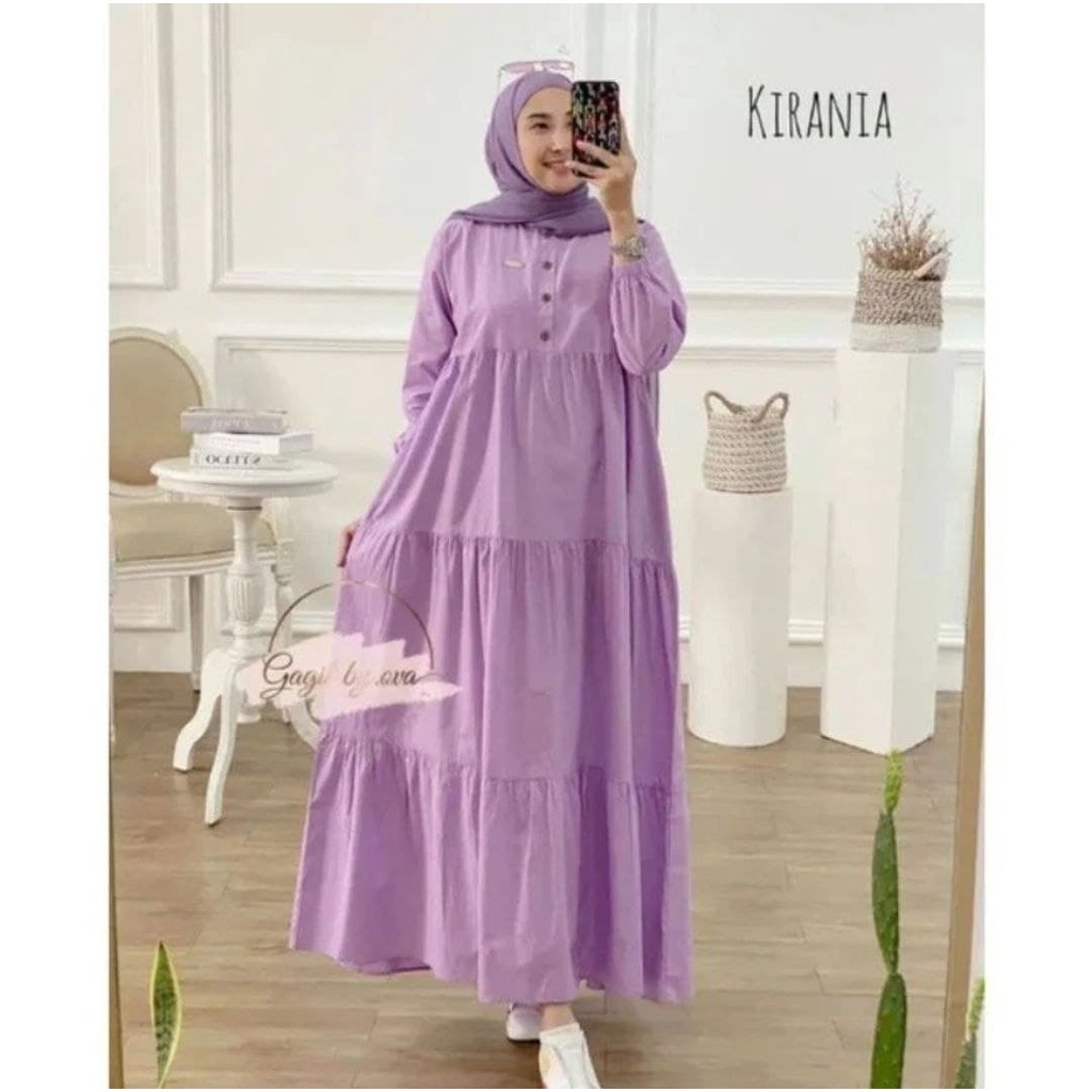 Dres wanita lengan panjang kekinian / Dres wanita masakini murah / Dres wanita terbaru masakini