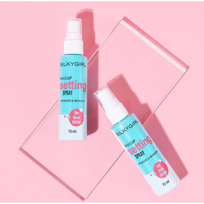 ❤ MEMEY ❤ SILKYGIRL Makeup Setting Spray Hydrate &amp; Refresh 70ml