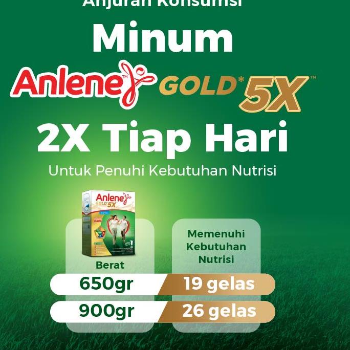 

[ET216] Anlene Gold 5X Susu Bubuk Original 640g - Nutrisi Tulang, Sendi, dan Otot flos475