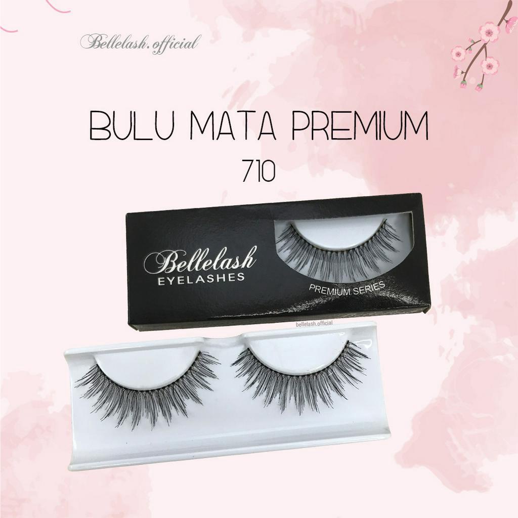 710 Bulu Mata Palsu Handmade Natural False Eyelash Eye Lashes Premium Series